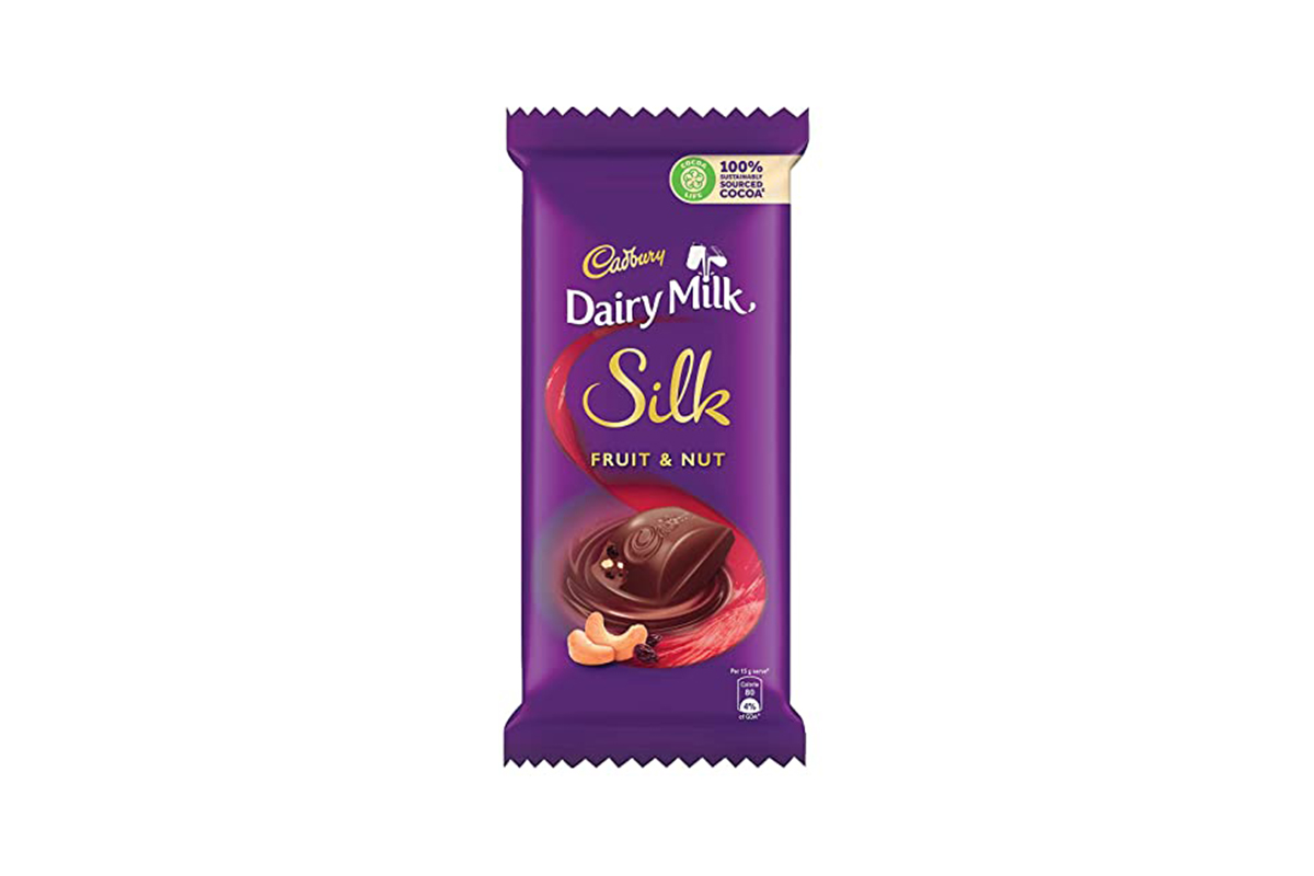 Cadbury Dairy Milk Silk Fruit and Nut Chocolate Bars (137gm) - D ...